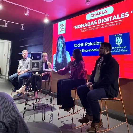 Digital Nomads talk audience