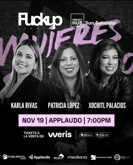 FuckUp Nights Women Unfiltered with Xochitl Palacios